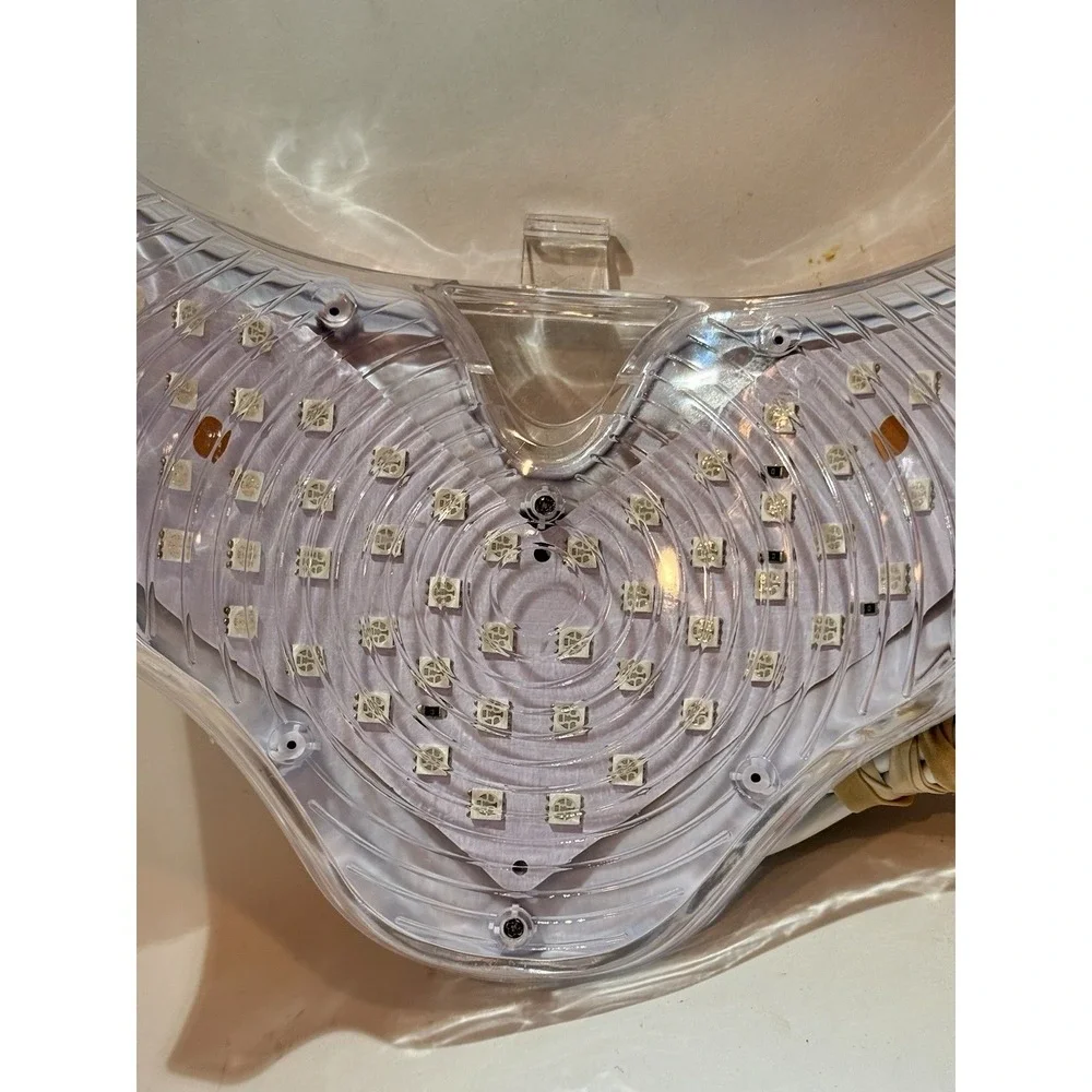 GLOLite LED Light Therapy Mask Bottom Half Untested For Parts